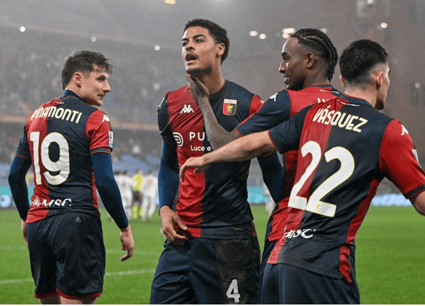 关于热那亚主场惊险战平对手，保持不败的信息